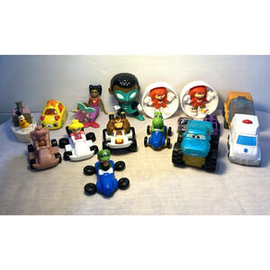 Lot of 17 Nintendo Sonic Tails Happy Meal BK Peach Goofy Donkey Kong mermaids